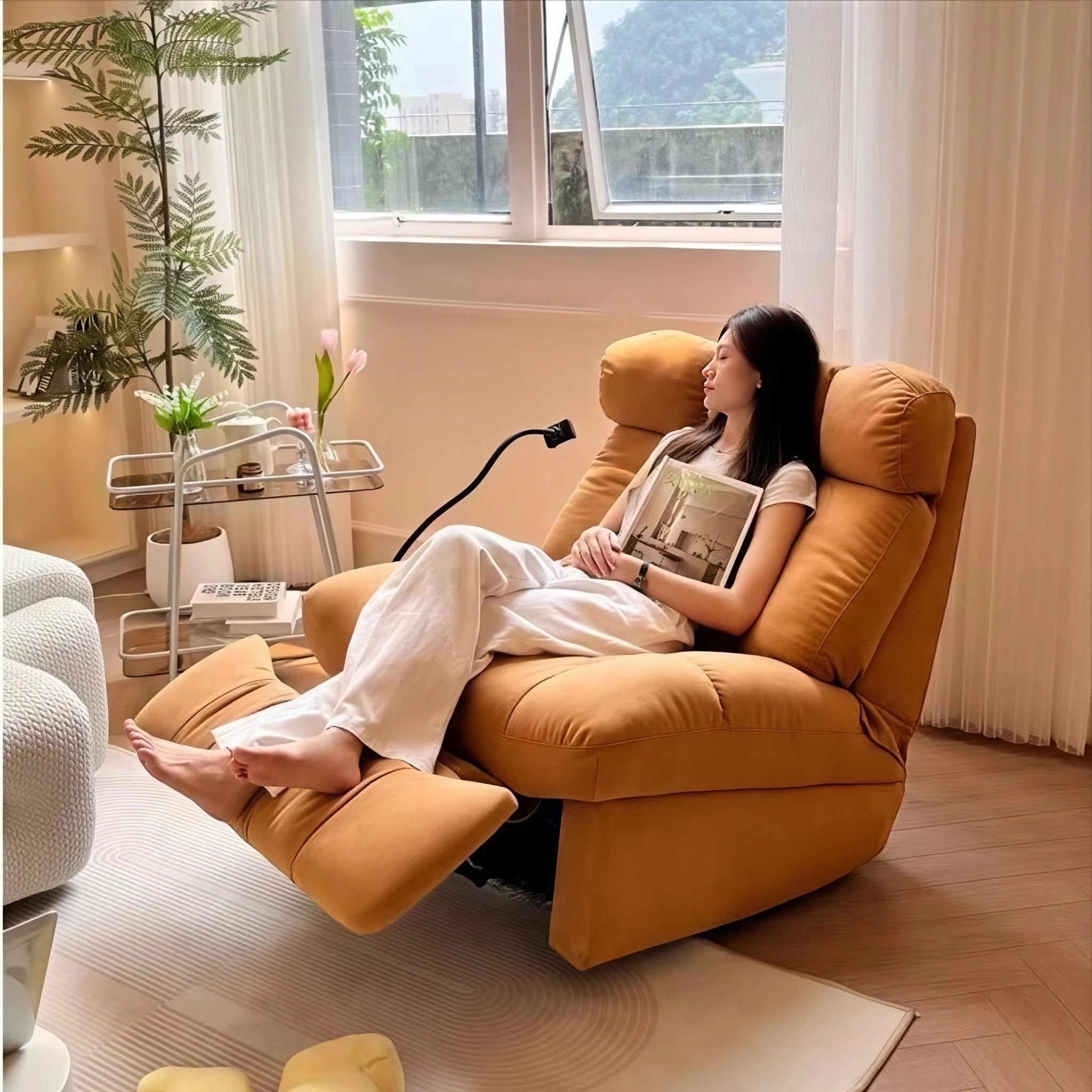 Baxton Electric Recliner - The Sofa Haus