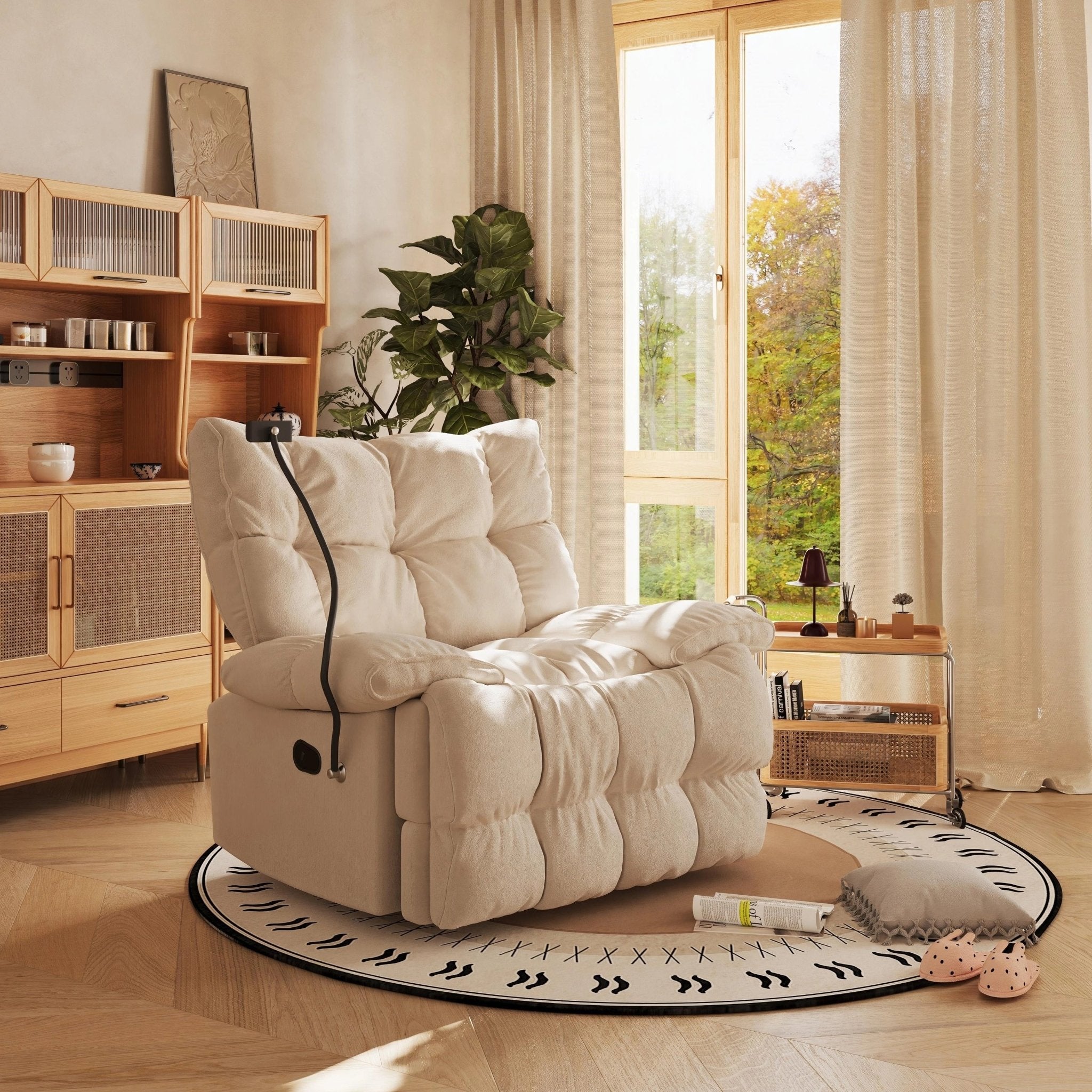 Luna Electric Recliner - The Sofa Haus