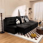 Noir Extendable Sofa - The Sofa Haus